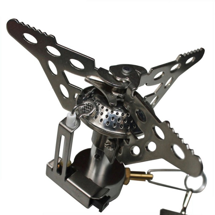 Fox outdoor gas stove, small, foldable, piezo ignition